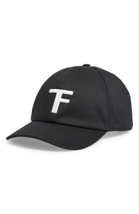 TOM FORD トムフォード TF ロゴ キャップ TOM FORD TF Unisex Gold Logo-Embellished Baseball-Cap Canvas