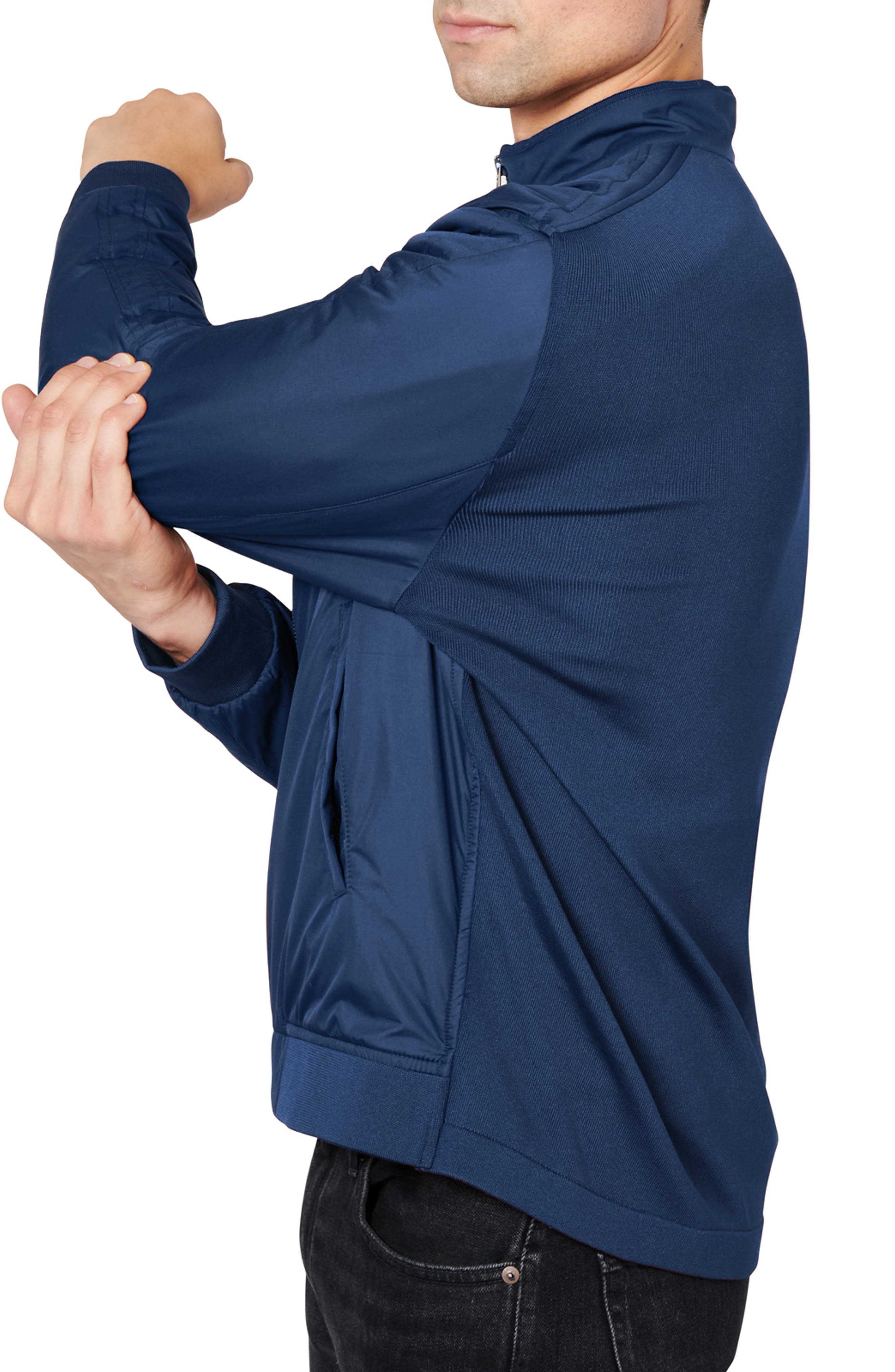 Slim Fit Solid Hybrid Field Jacket - image 4