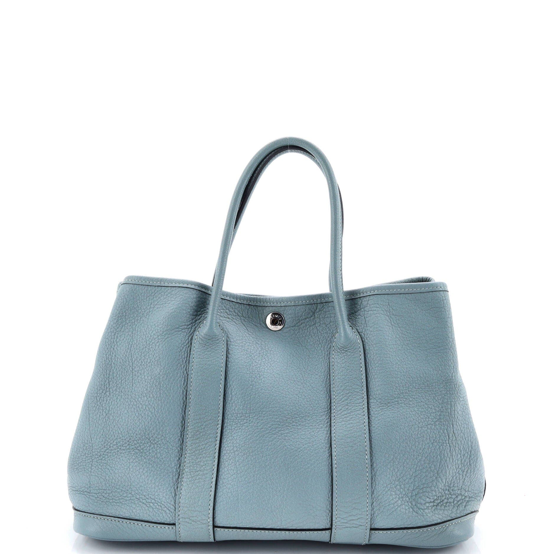 Pre-Owned Hermes Garden Party Tote Leather 30, Alternate, color, 