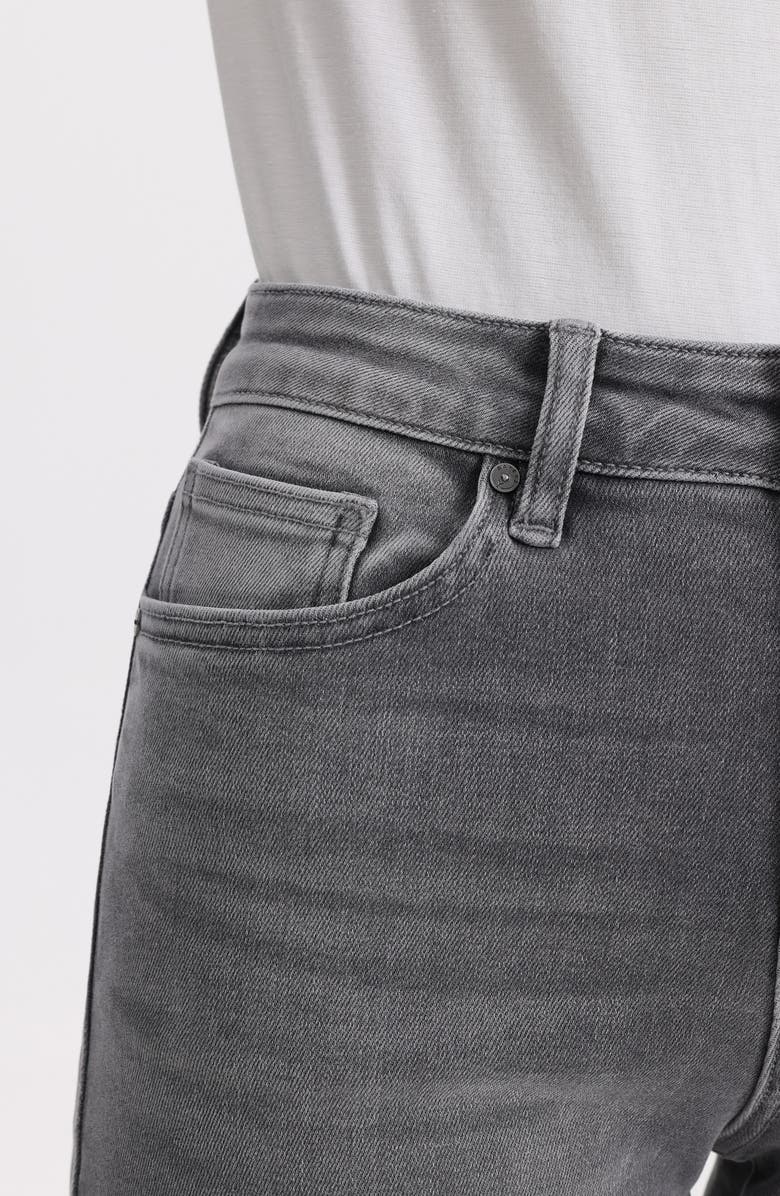 Bayeas Cuffed Wide Leg Jeans, Alternate, color, Light Grey