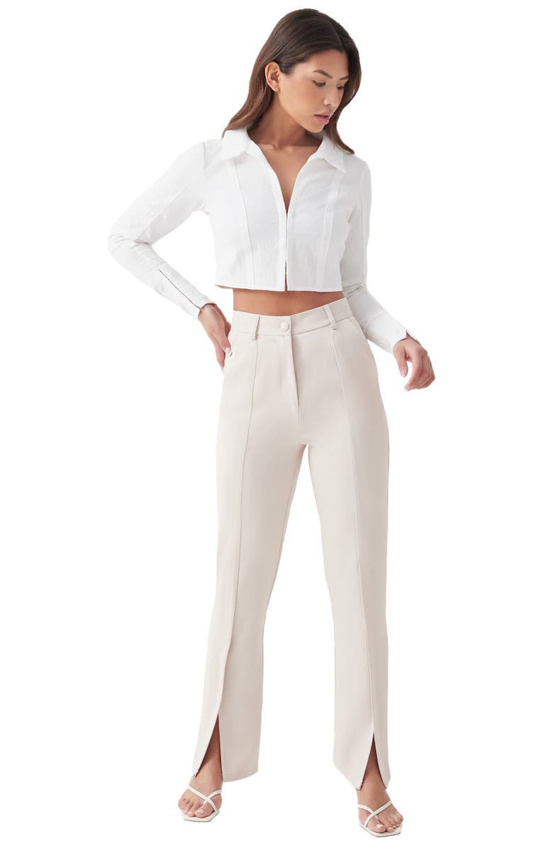 4th & Reckless Emer Crop Top, Alternate, color, 