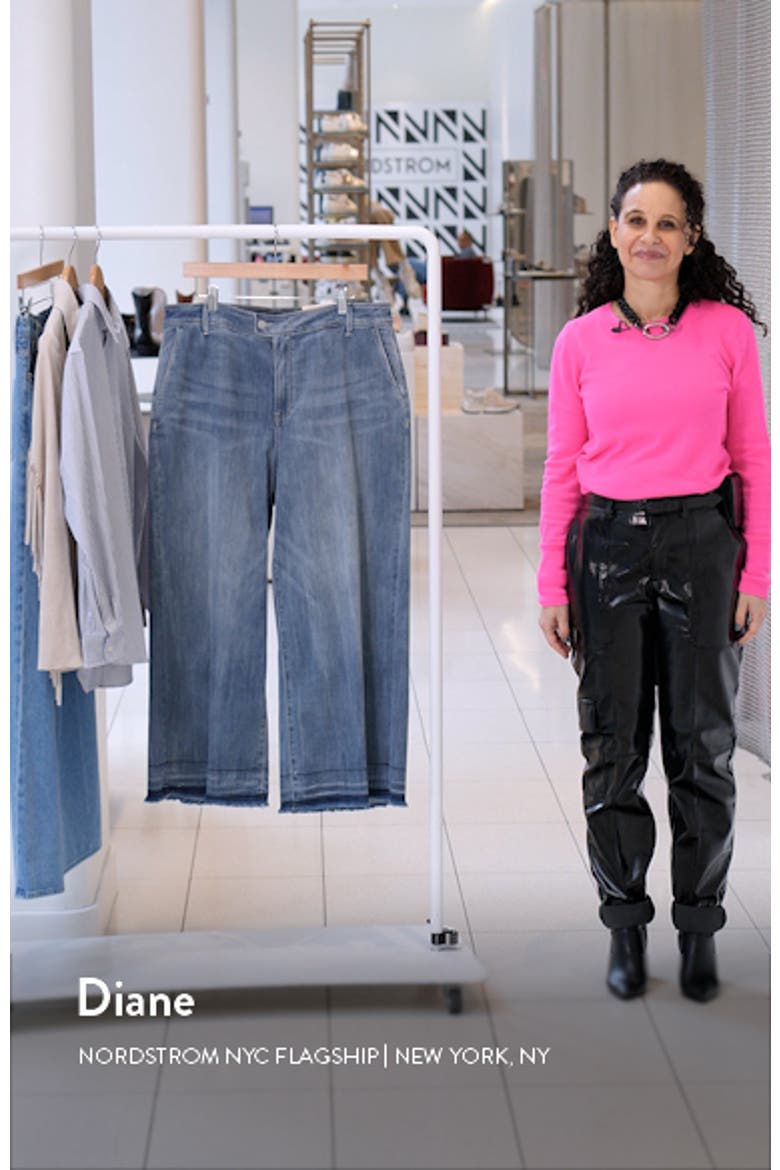 Mona High Waist Wide Leg Jeans video