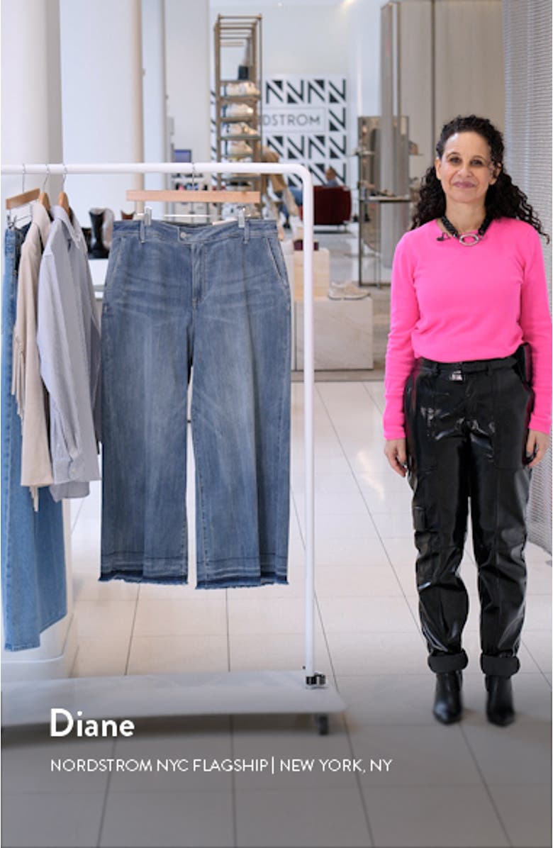 Mona High Waist Wide Leg Jeans, sales video thumbnail