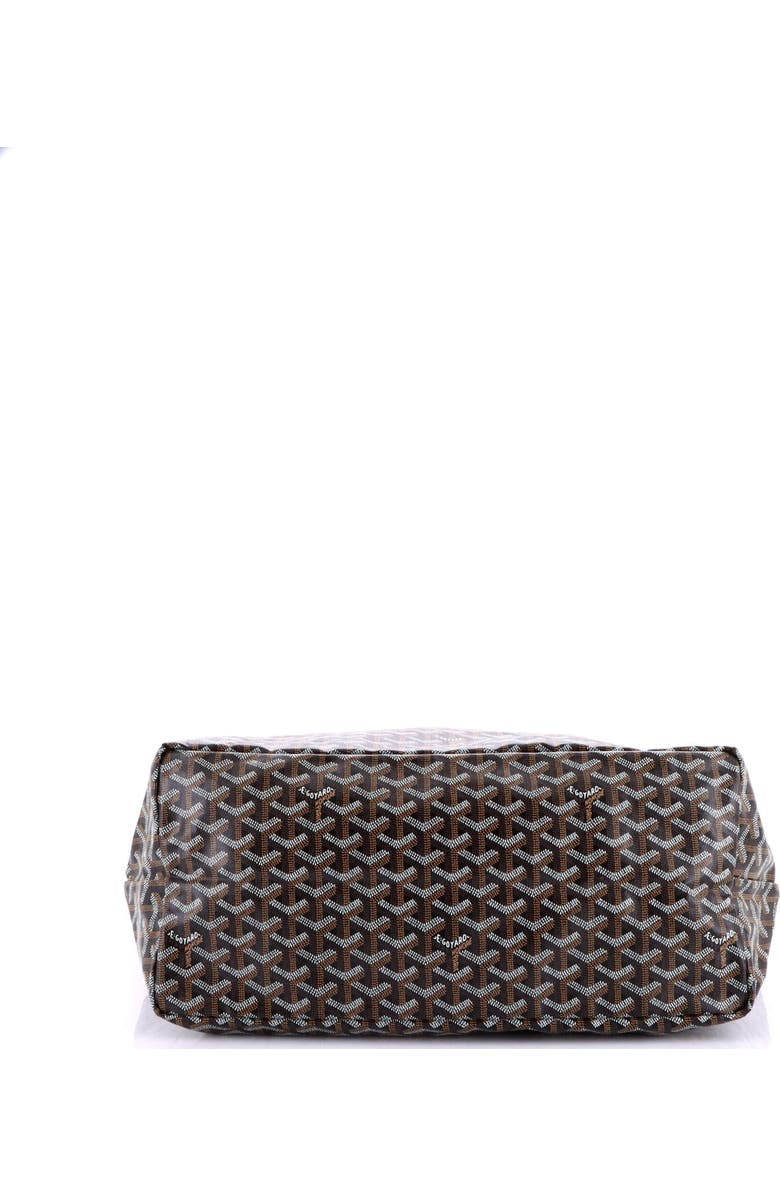 Pre-Owned Goyard Saint Louis Tote Coated Canvas GM, Alternate, color, Black