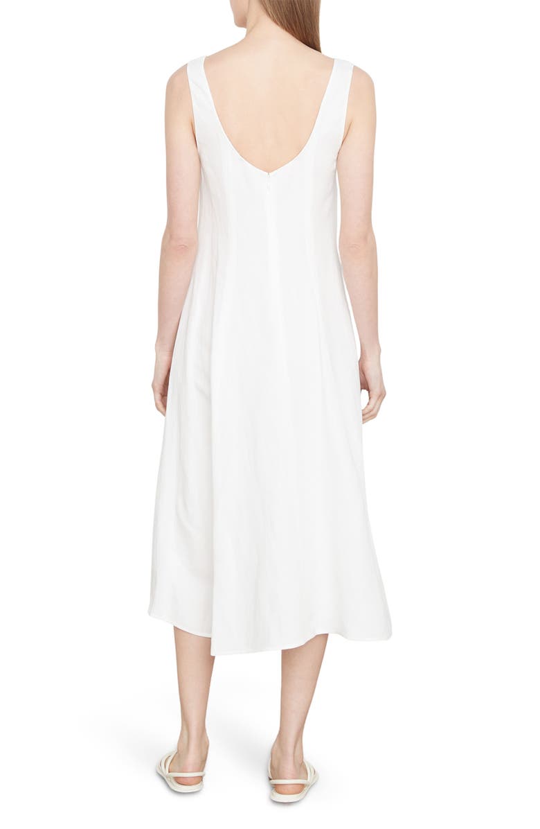 Vince Panelled Sleeveless Midi Dress, Alternate, color, 