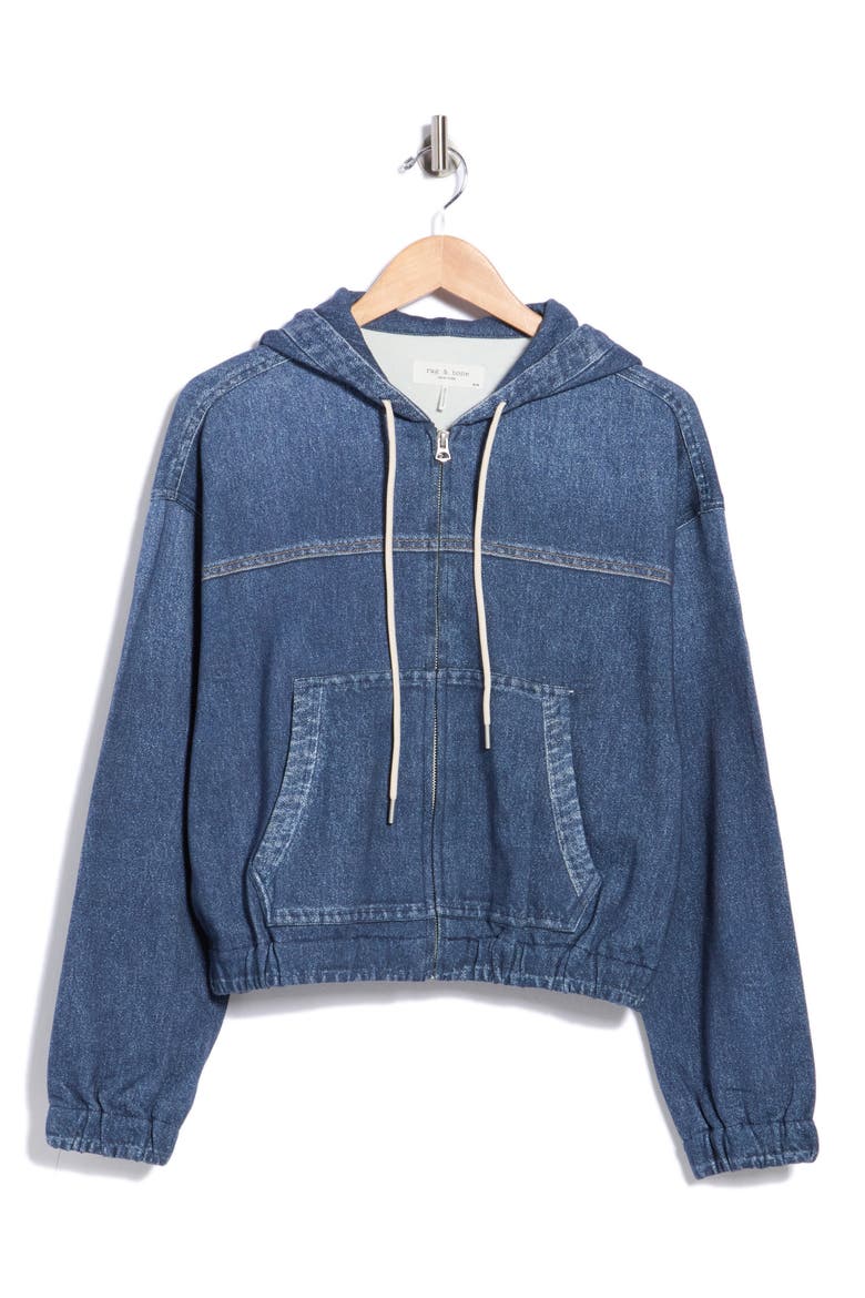 rb Miramar Davina Zip Hoodie, Main, color, PETRA