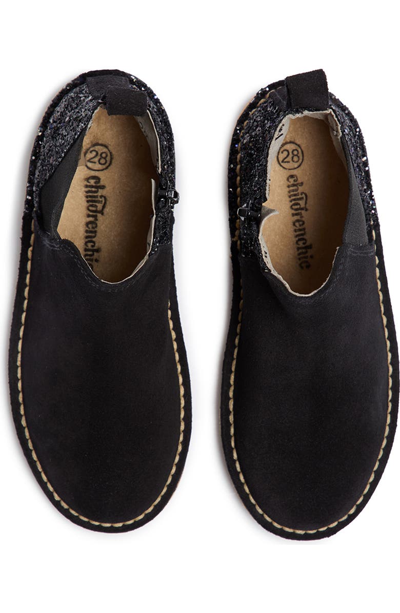 CHILDRENCHIC Kids' Glitter Chelsea Boot, Alternate, color,