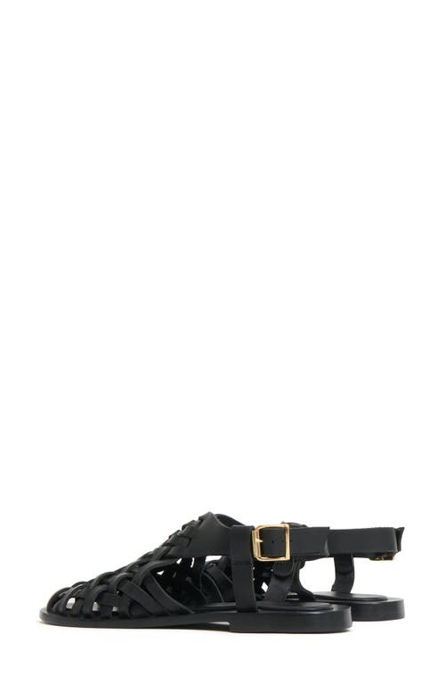 Mansur Gavriel Woman Sandals Black Size 8 Leather