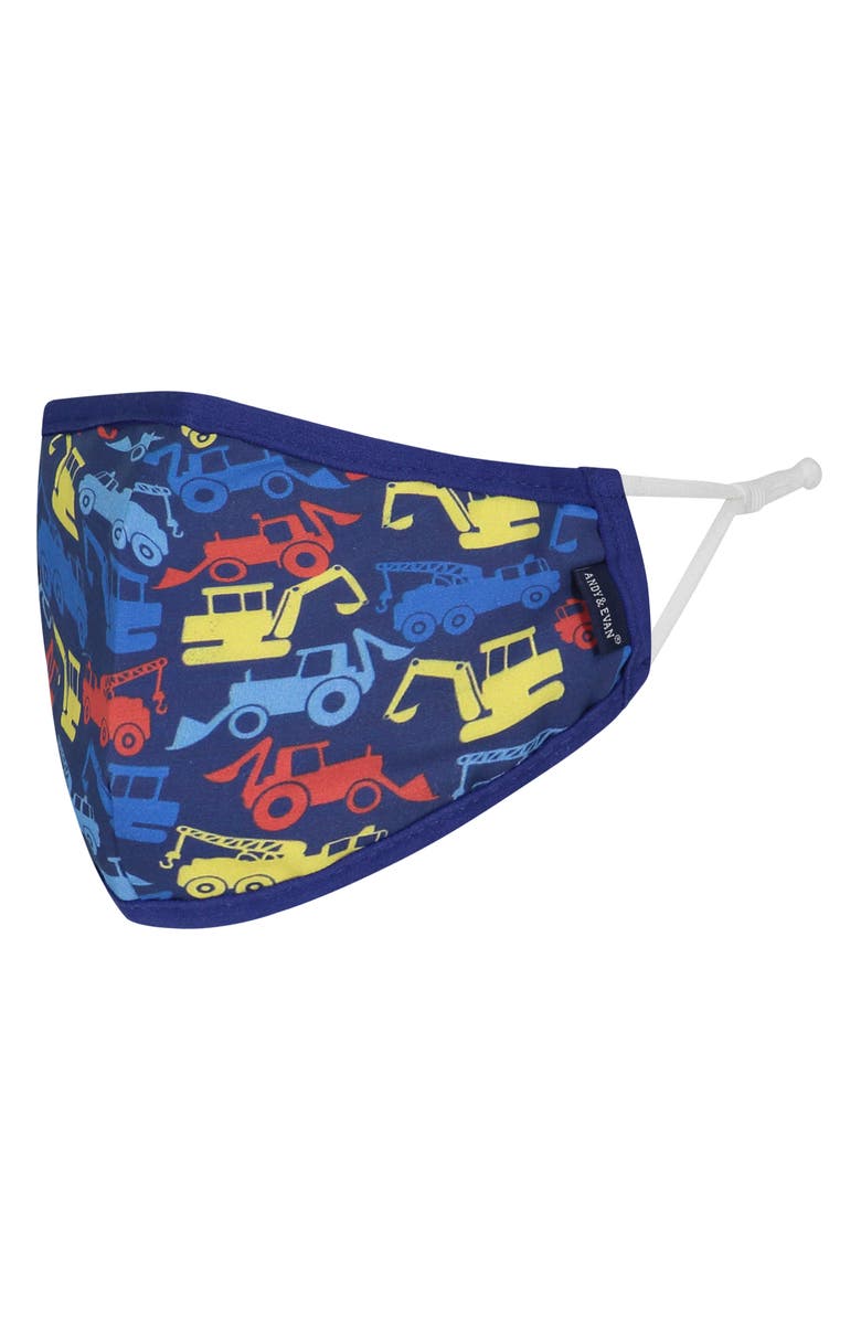Andy & Evan Assorted 4-Pack Kids' Face Masks, Alternate, color, 