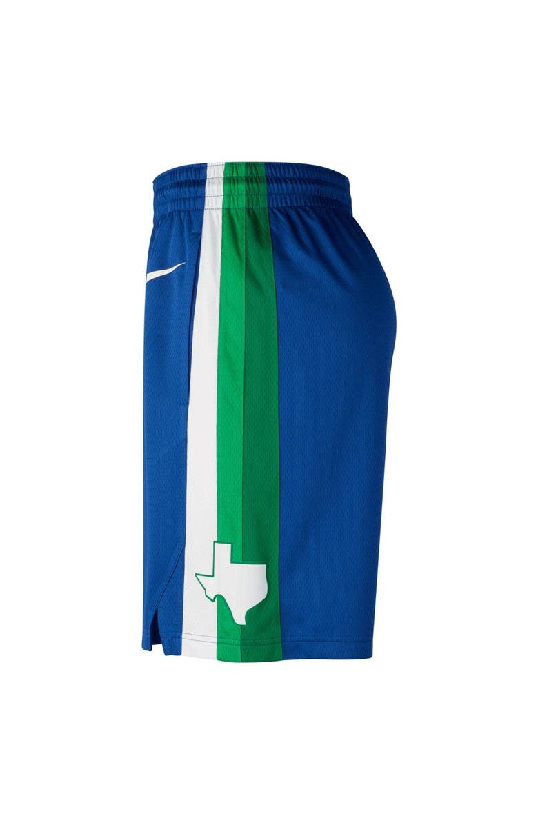 Nike Men's Nike Blue Dallas Mavericks 2022/23 City Edition Swingman Shorts, Alternate, color, 