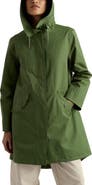 Seasalt Cornwall Seafaring Waterproof Linen & Cotton Hooded Coat