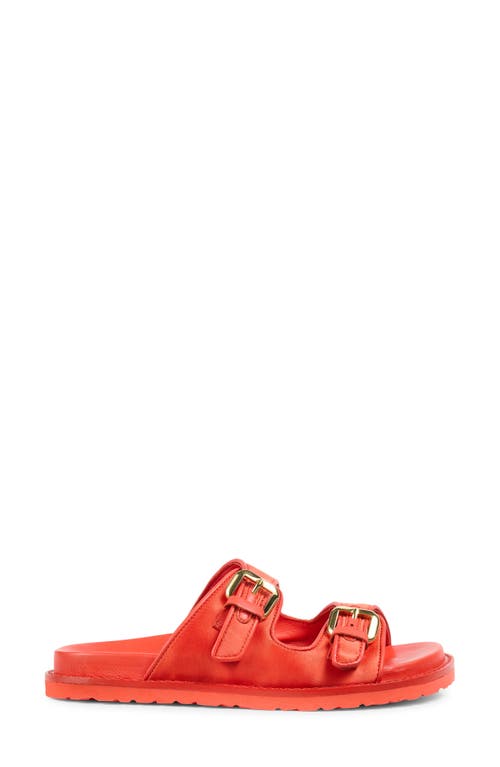 Lk Bennett Capri Two-strap Sandal In Red