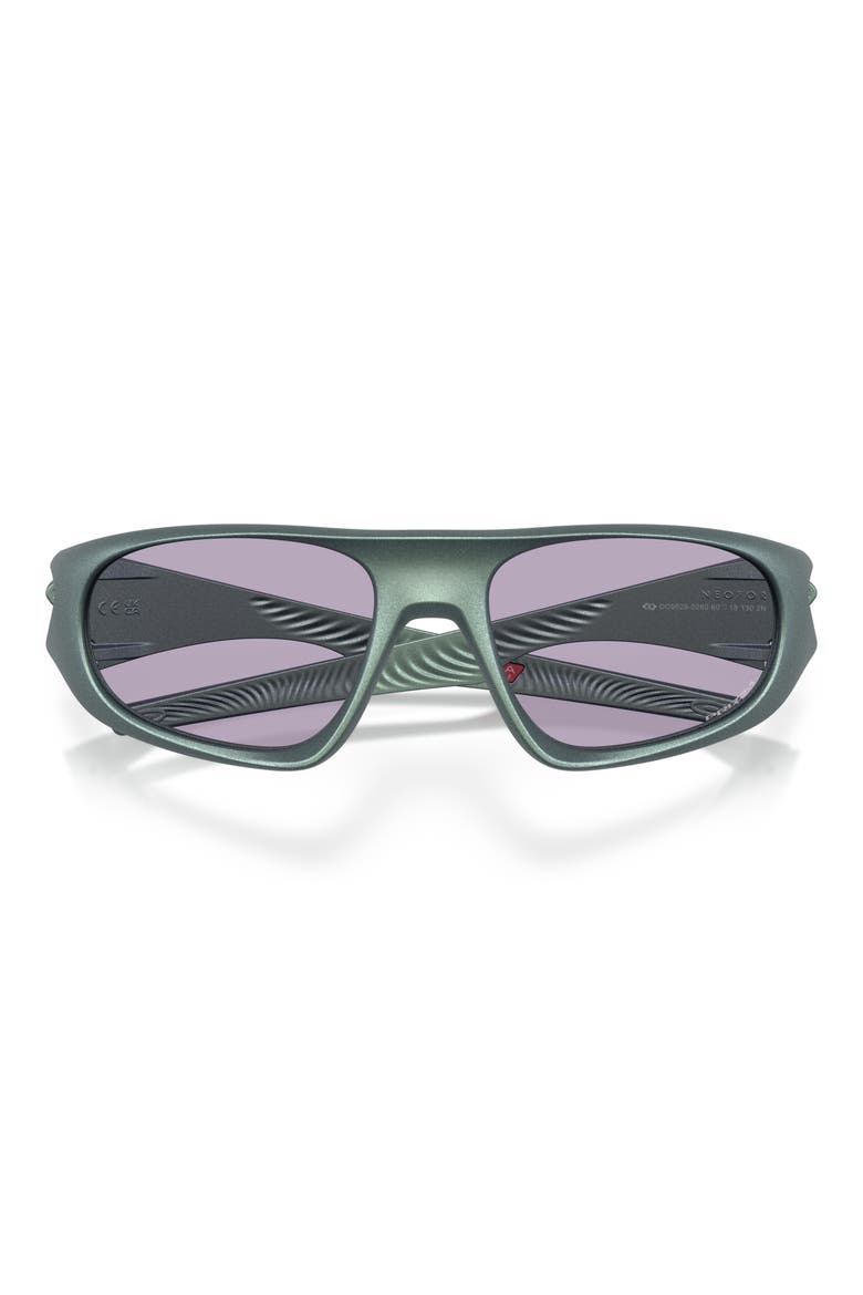 Gender Inclusive Neoforma 60mm Oval Sunglasses, Alternate, color, MATTE BLUE/ SILVER COLORSHIFT