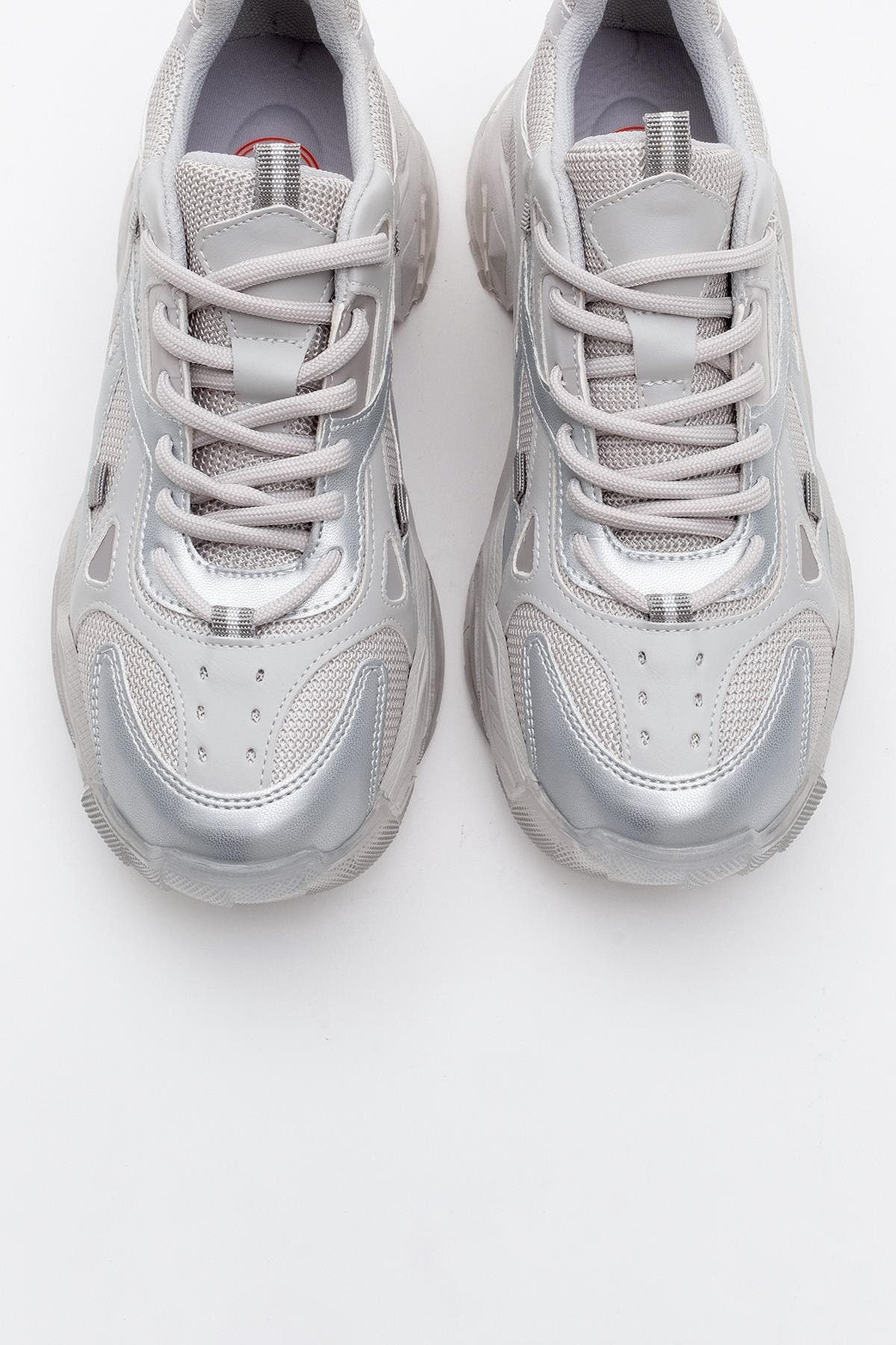 Loretta Platform Sneakers, Alternate, color, Silver