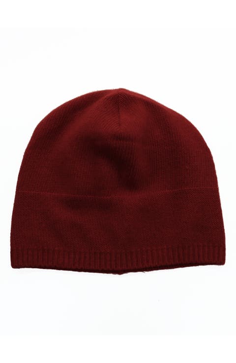 Slouchy Cashmere Knit Beanie