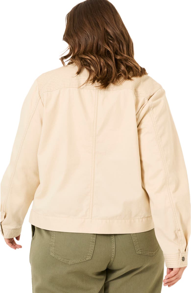 FatFace Plus Size Sienna Crop Jacket, Alternate, color, 