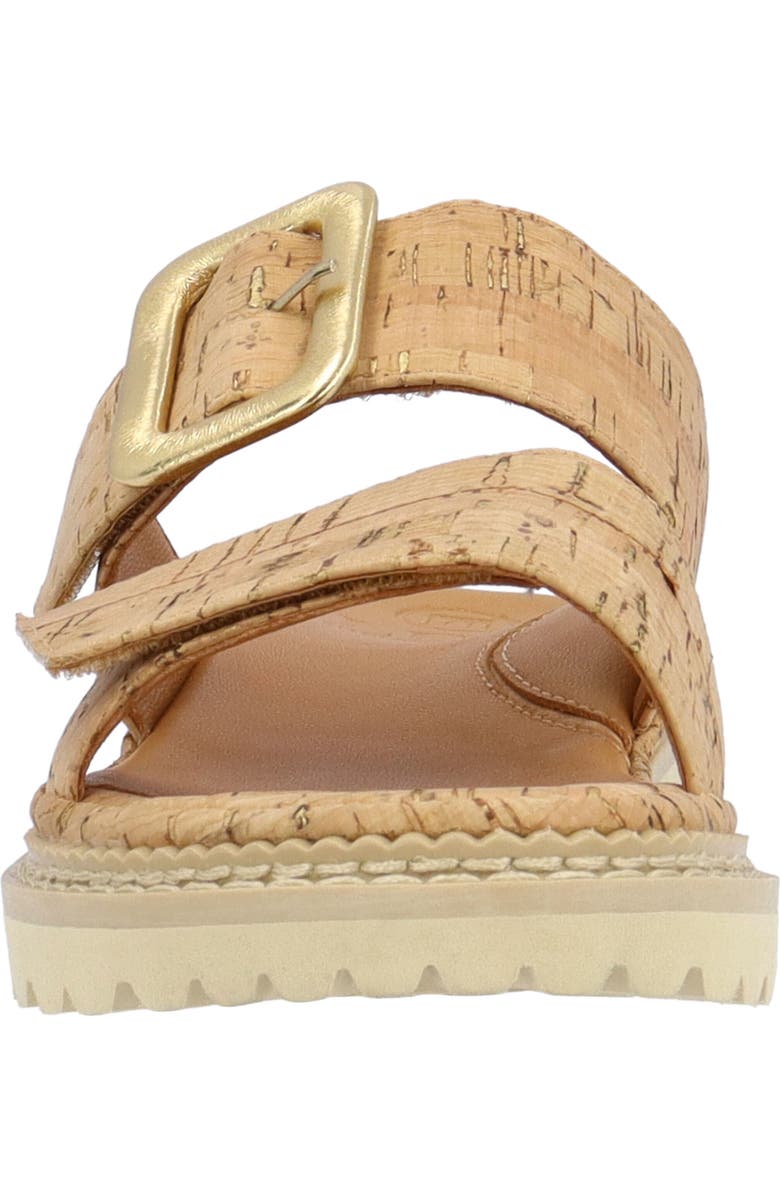 L'Amour des Pieds Dalbir Slide Sandal, Alternate, color, Natural/ Gold