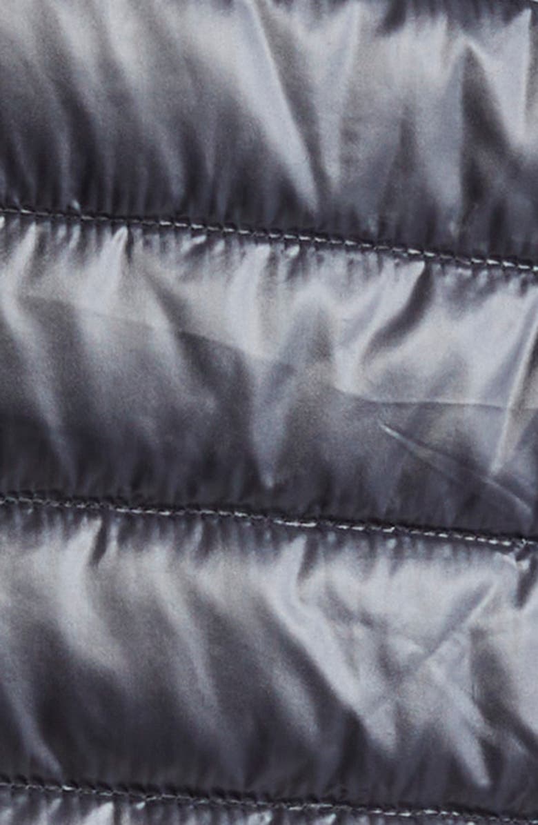 Herno Emilia Cap Sleeve Quilted Down Jacket, Alternate, color, Nero