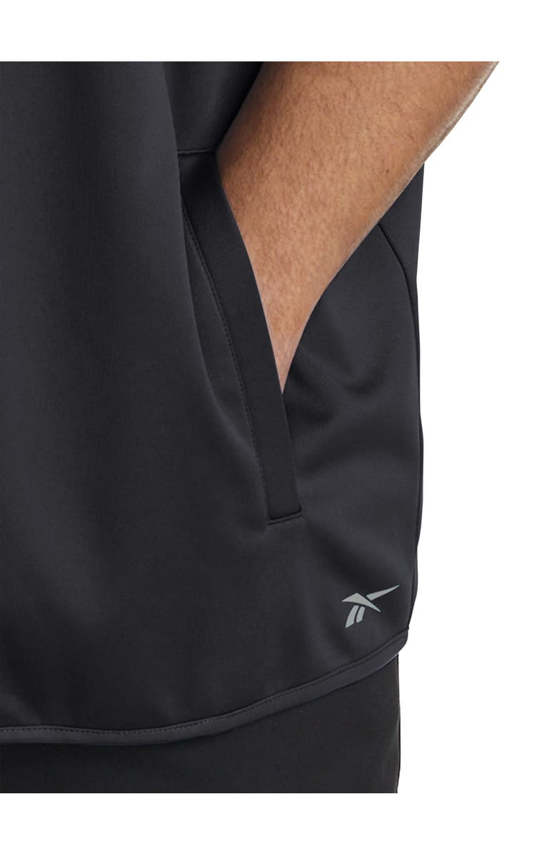 Reebok Big & Tall Ribbed Vest, Alternate, color, Black