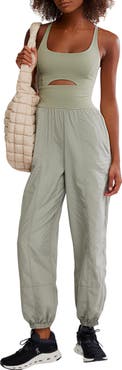Free People FP Movement Righteous Runsie Jumpsuit