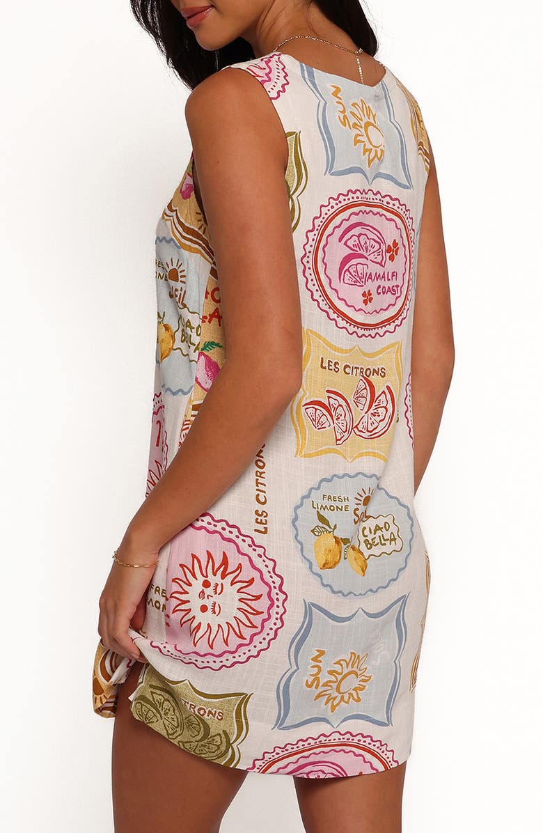 Petal & Pup Zoe Allover Print Minidress, Alternate, color,