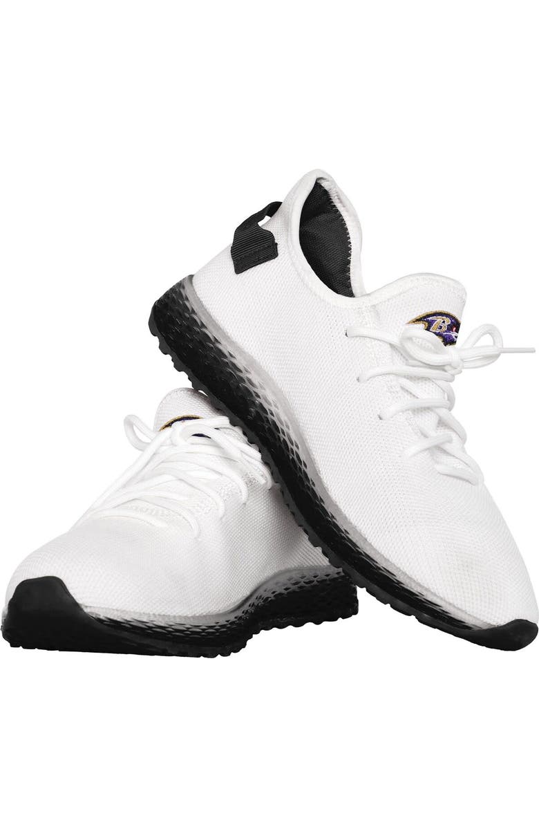 FOCO Men's FOCO Baltimore Ravens Gradient Sole Knit Sneakers, Alternate, color,