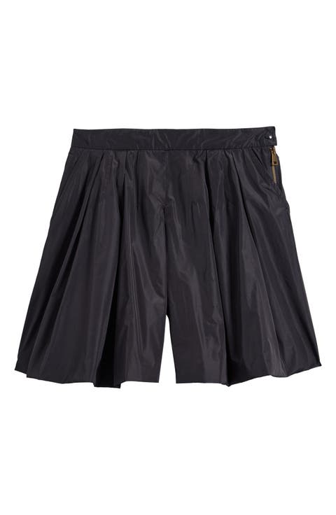 Kids' Pleated Taffeta Shorts (Big Kid)