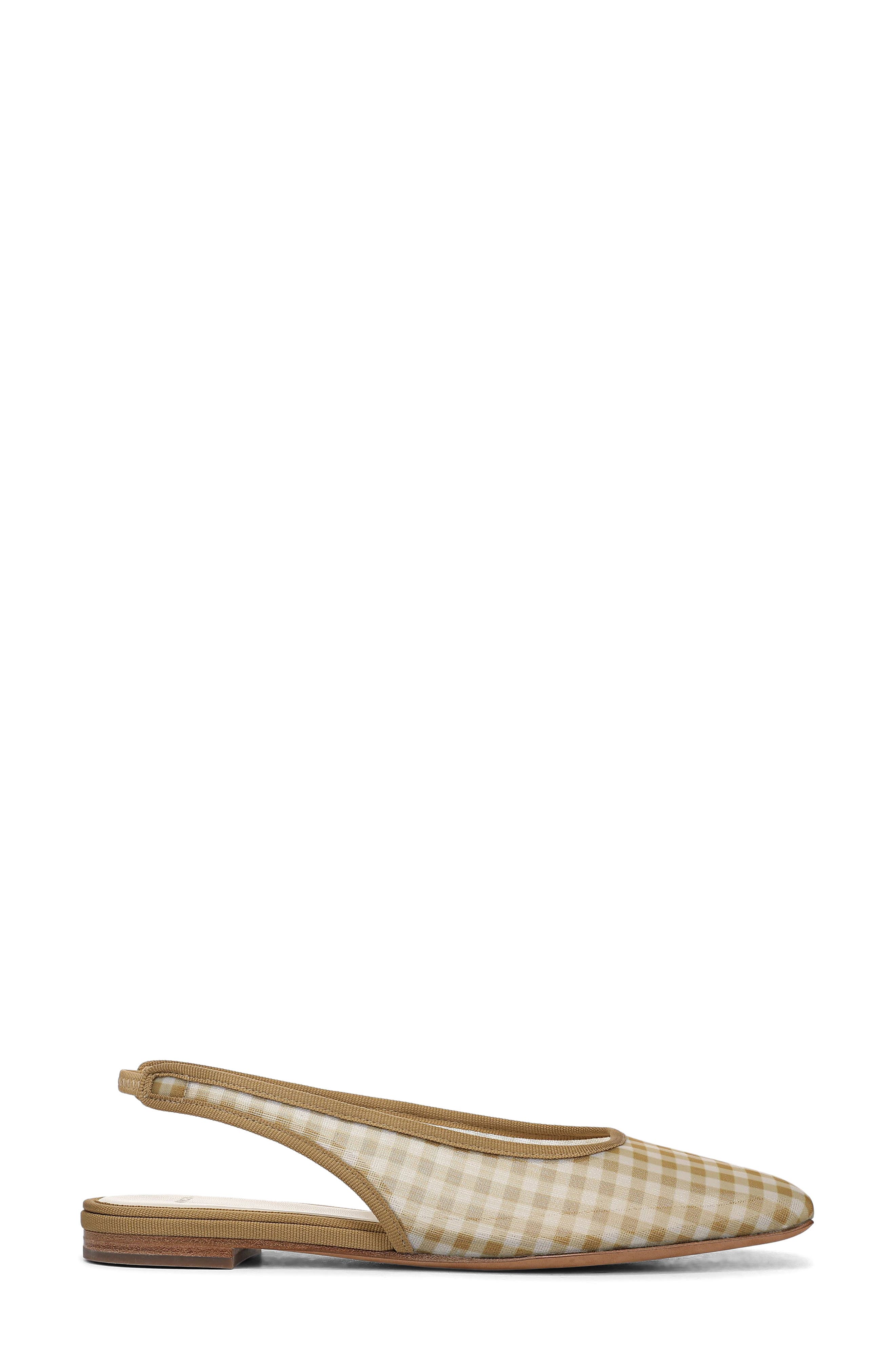 Daphne II Slingback Flat, Alternate, color, DESERT SAND