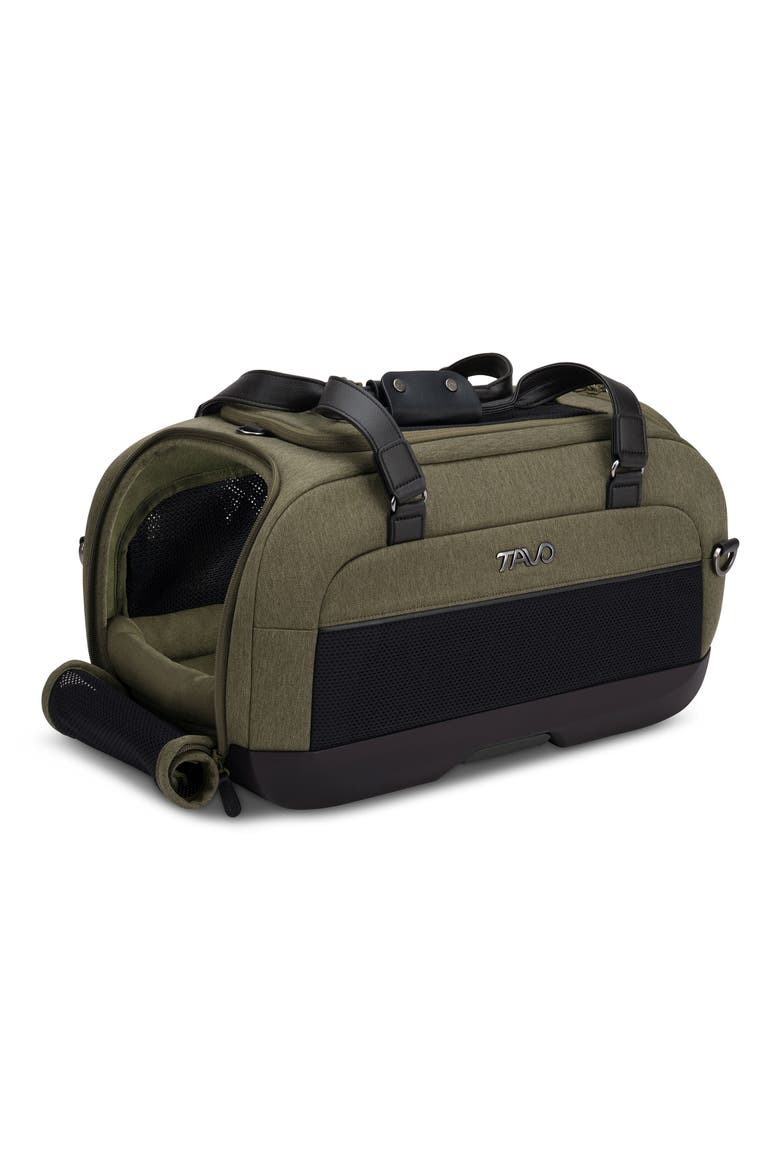Dupree II Airline Carry-On Pet Carrier, Alternate, color, FERN