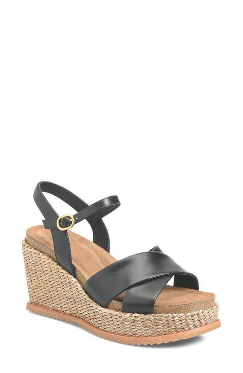 Diana Espadrille Platform Wedge Sandal (Women)