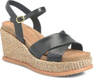 Söfft Diana Espadrille Platform Wedge Sandal