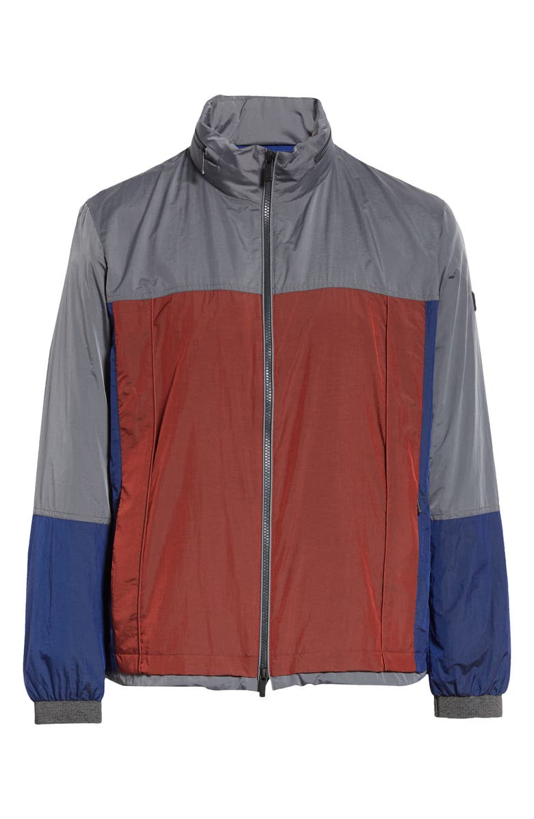 Z Zegna Colorblock Windbreaker, Main, color, 