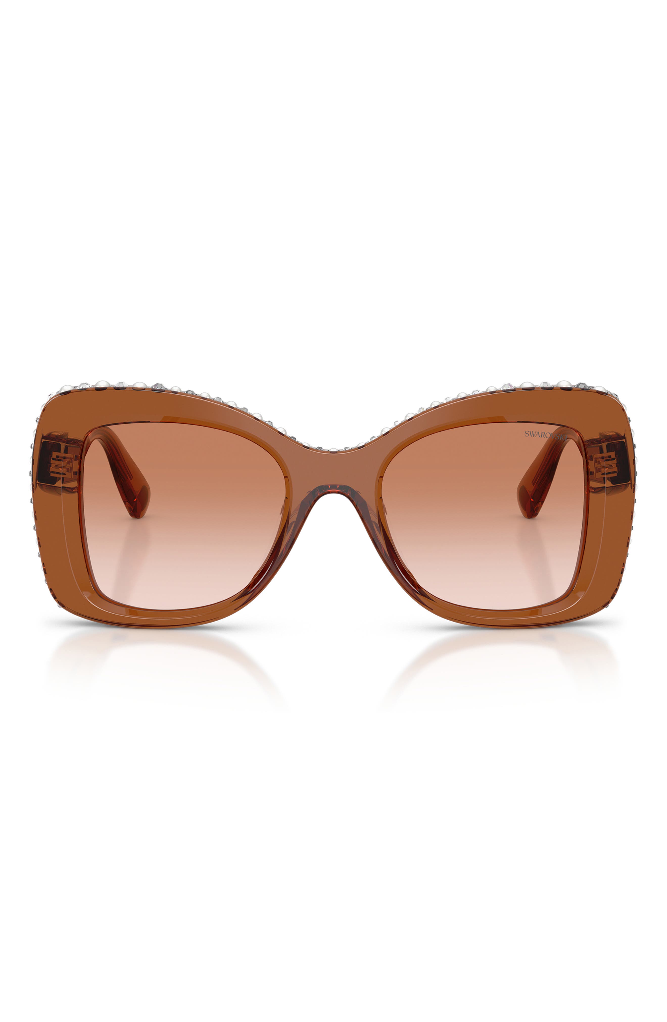 TRANSPARENT BROWN / BROWN