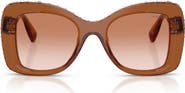 Swarovski 51mm Butterfly Sunglasses