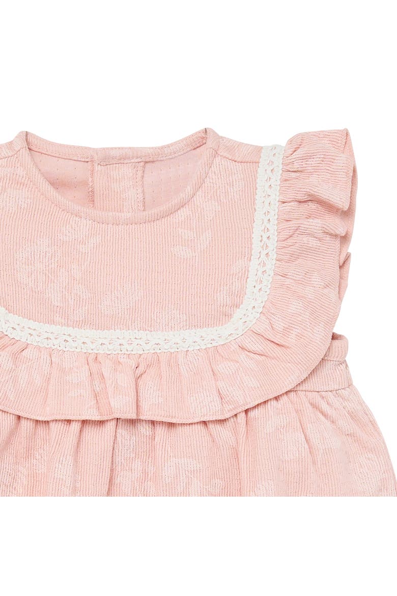 Ruffle Bubble Romper, Alternate, color, Rose Floral