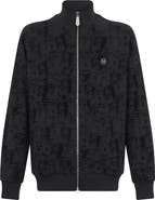 PHILIPP PLEIN Tracksuit Jacket All-Over Dollar Men