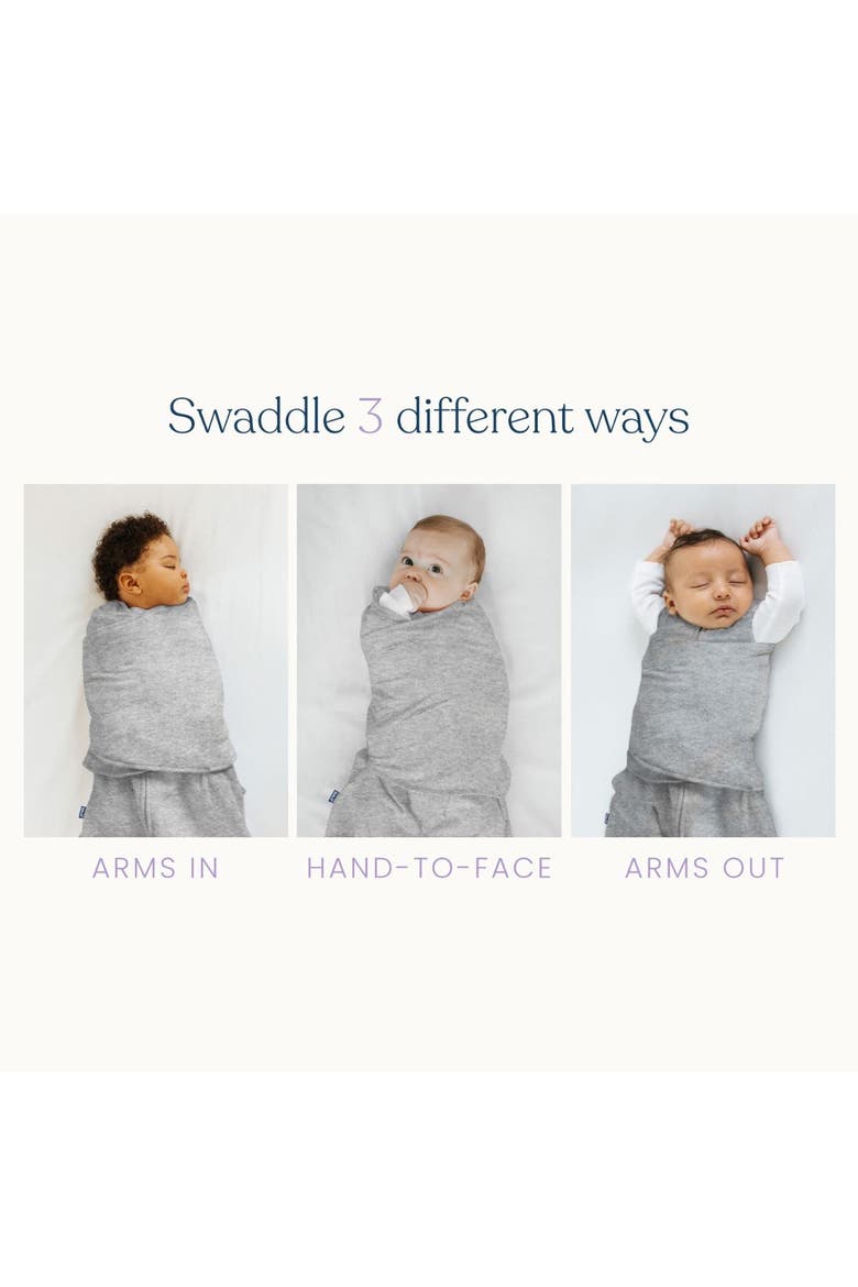 100% Cotton 1.5 TOG Sleepsack Swaddle, 3-Way Adjustable Wearable Blanket, Alternate, color, Lullaby Forest