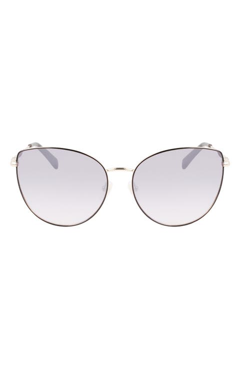 Roseau 60mm Cat Eye Sunglasses