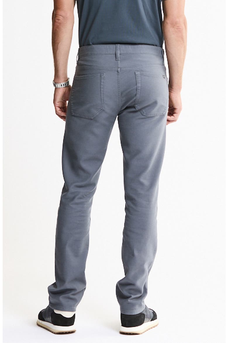 Stretch Twill 5-Pocket Pants, Alternate, color, SLATE