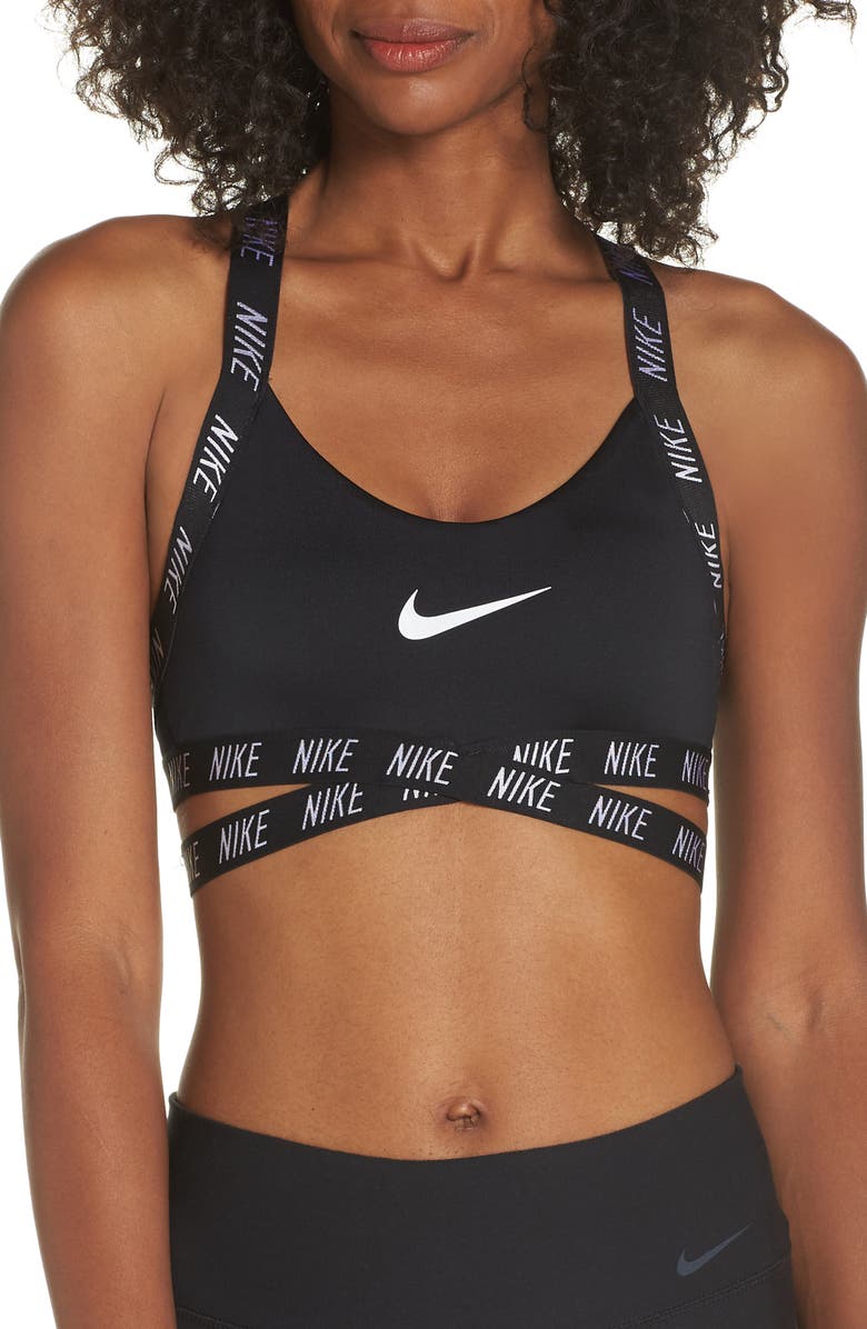 Nike Indy Logo Bra, Main, color, 