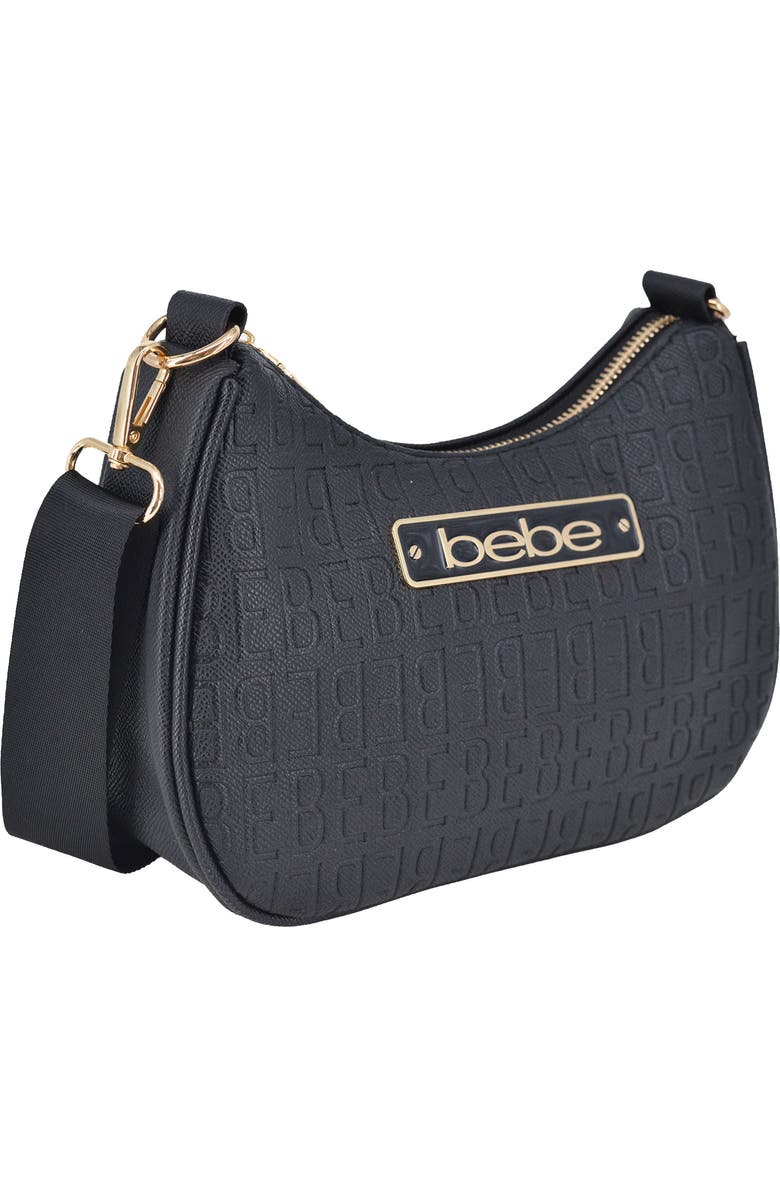 bebe Thea Crossbody Bag with Pouch, Alternate, color, Black