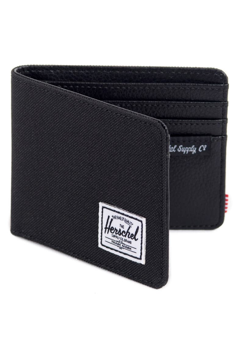 'Hank' Bifold Wallet, Alternate, color, BLACK