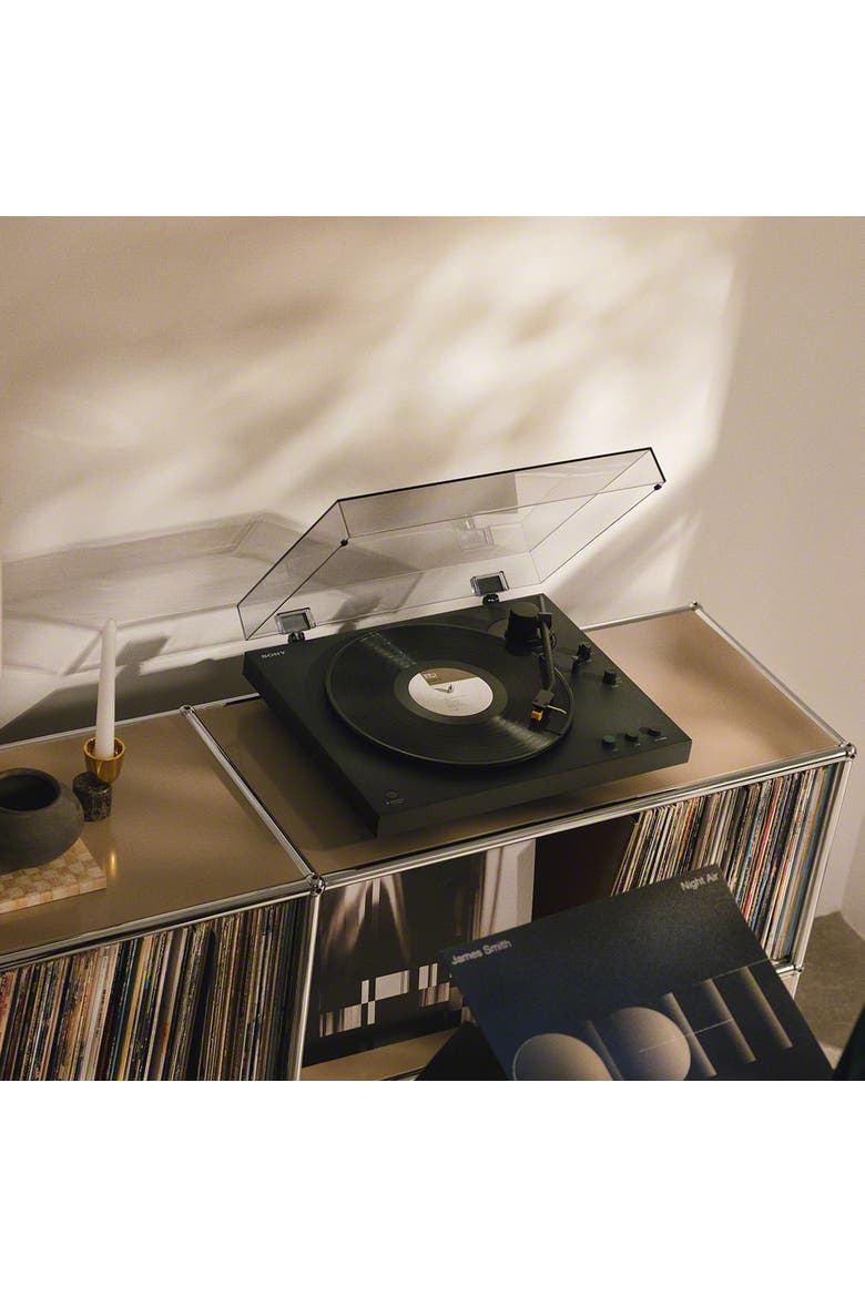 PS-LX5BT Full Auto Turntable with Bluetooth Connectivity, Alternate, color, Black