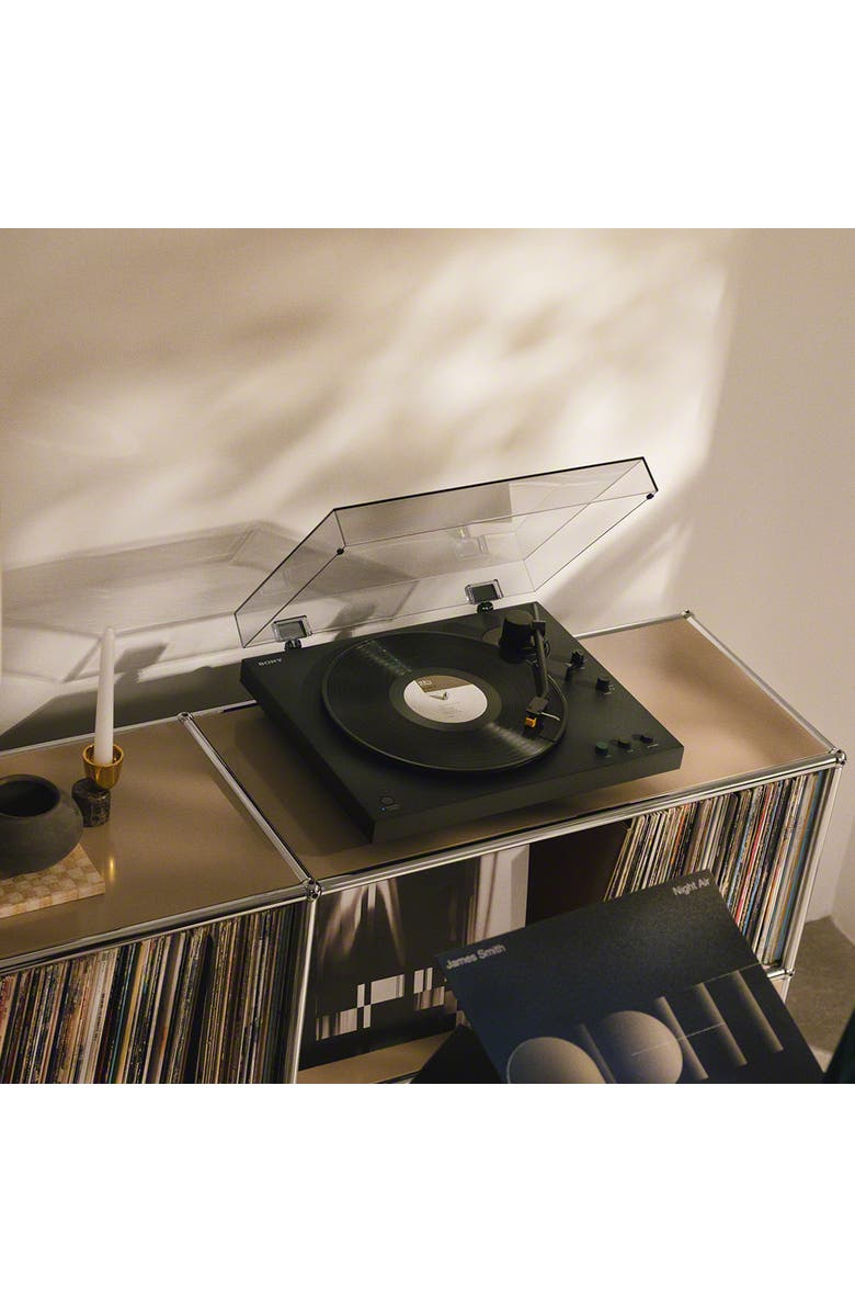 Sony PS-LX5BT Full Auto Turntable with Bluetooth Connectivity, Alternate, color, Black