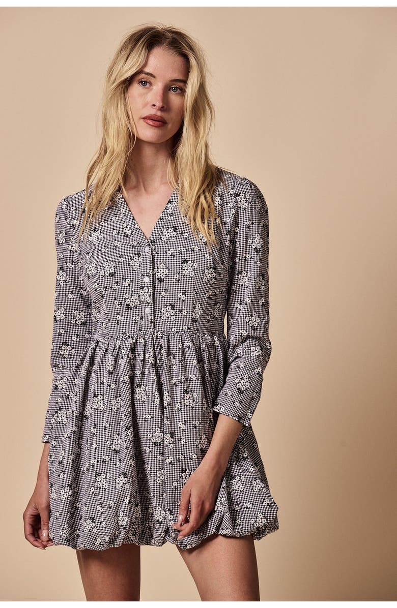 The Shirt The Reis Dress, Main, color, Black White