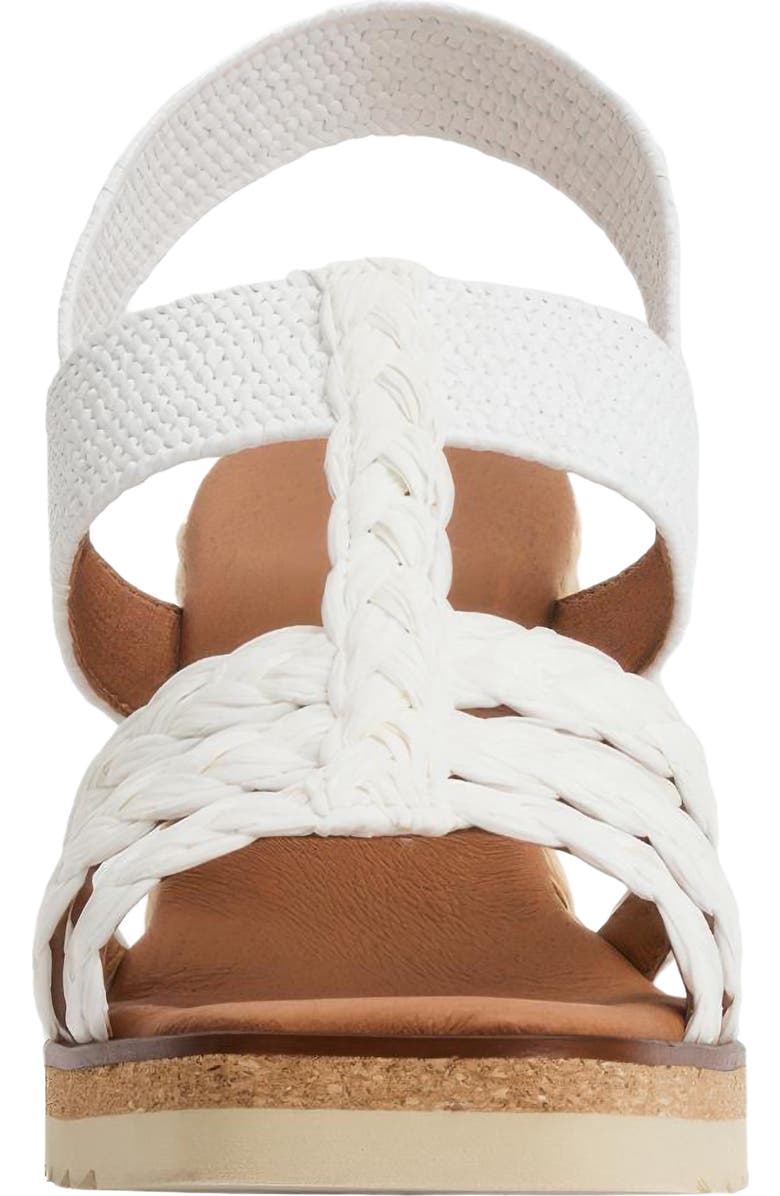 André Assous Maria Wedge Sandal, Alternate, color, White