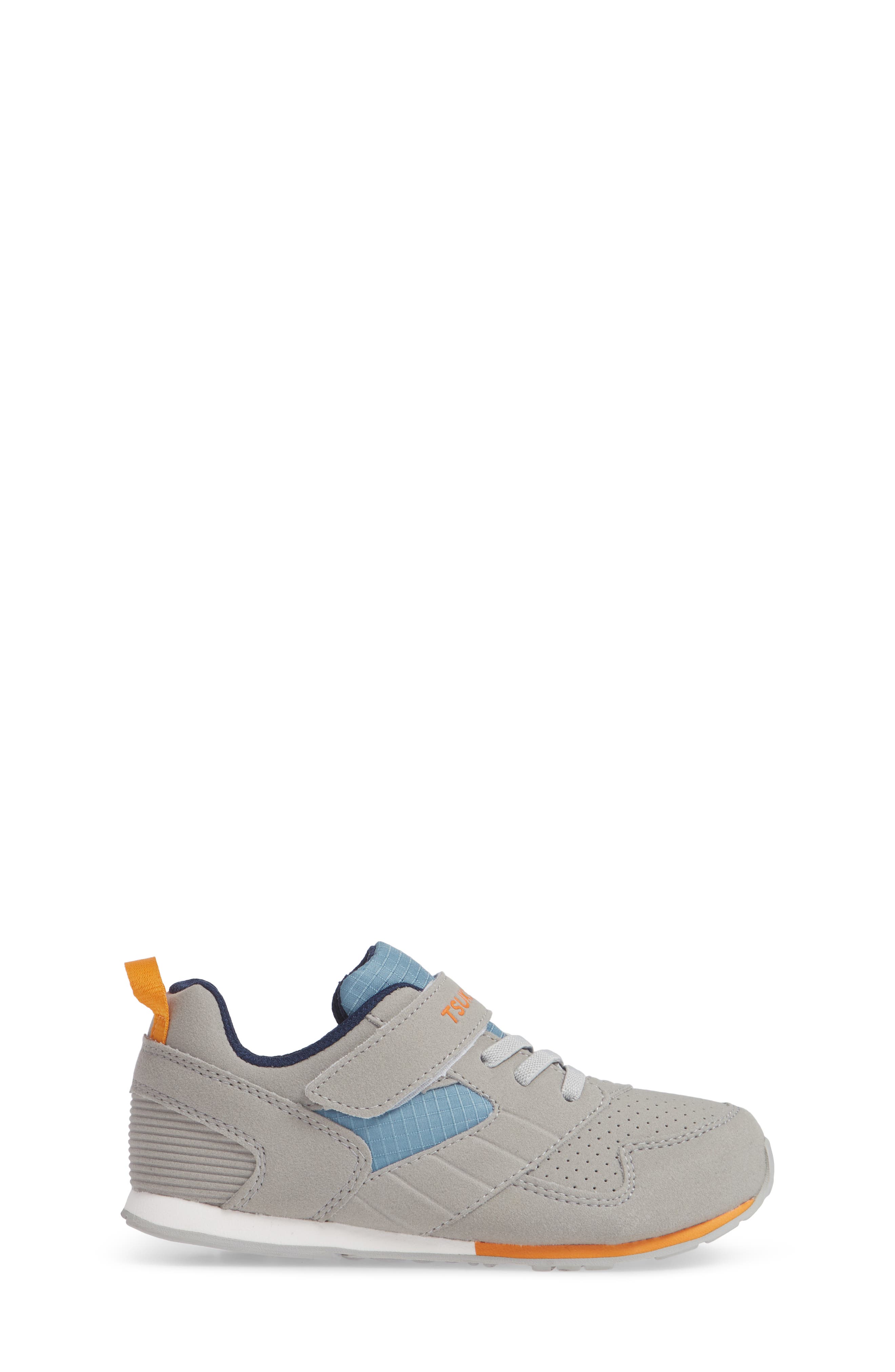 Racer Washable Sneaker, Alternate, color, GRAY/ SEA