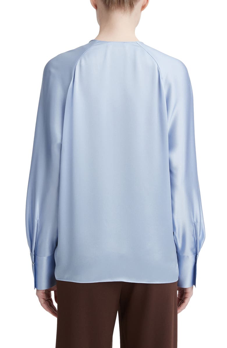 Vince Dolman Sleeve Silk Top, Alternate, color,