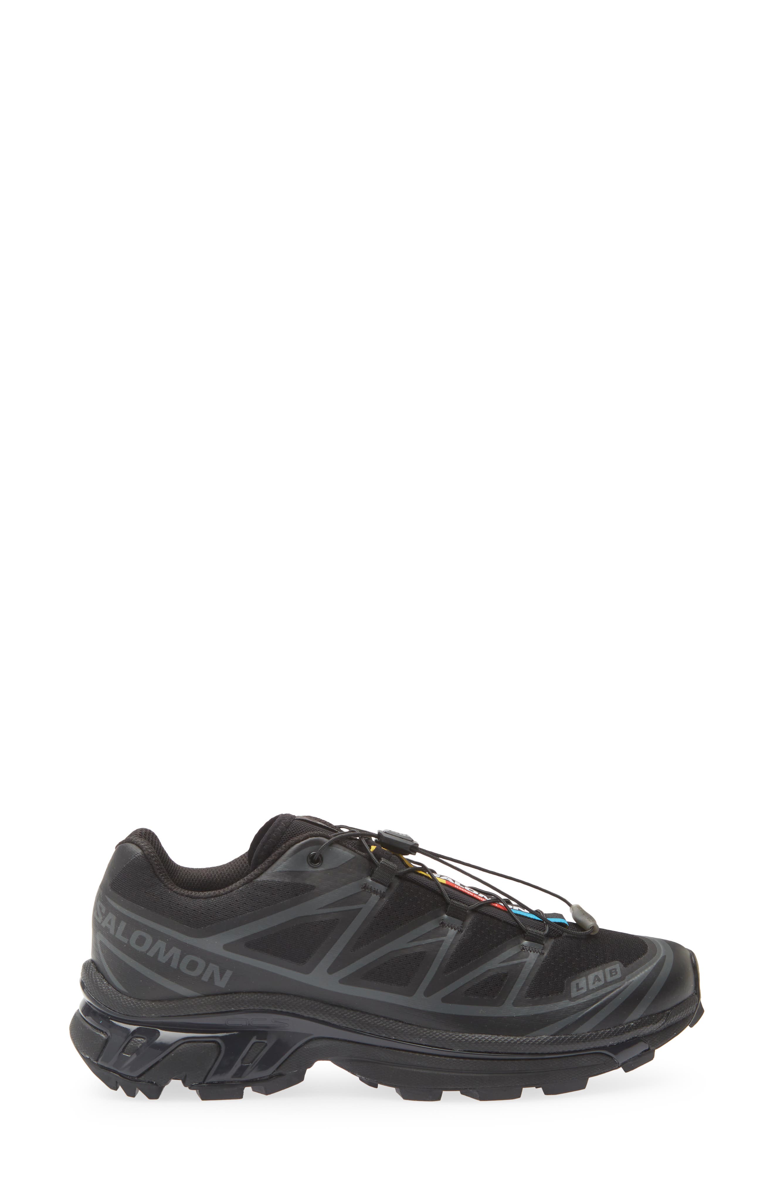 Salomon XT-6 Sneaker, Alternate, color, Black