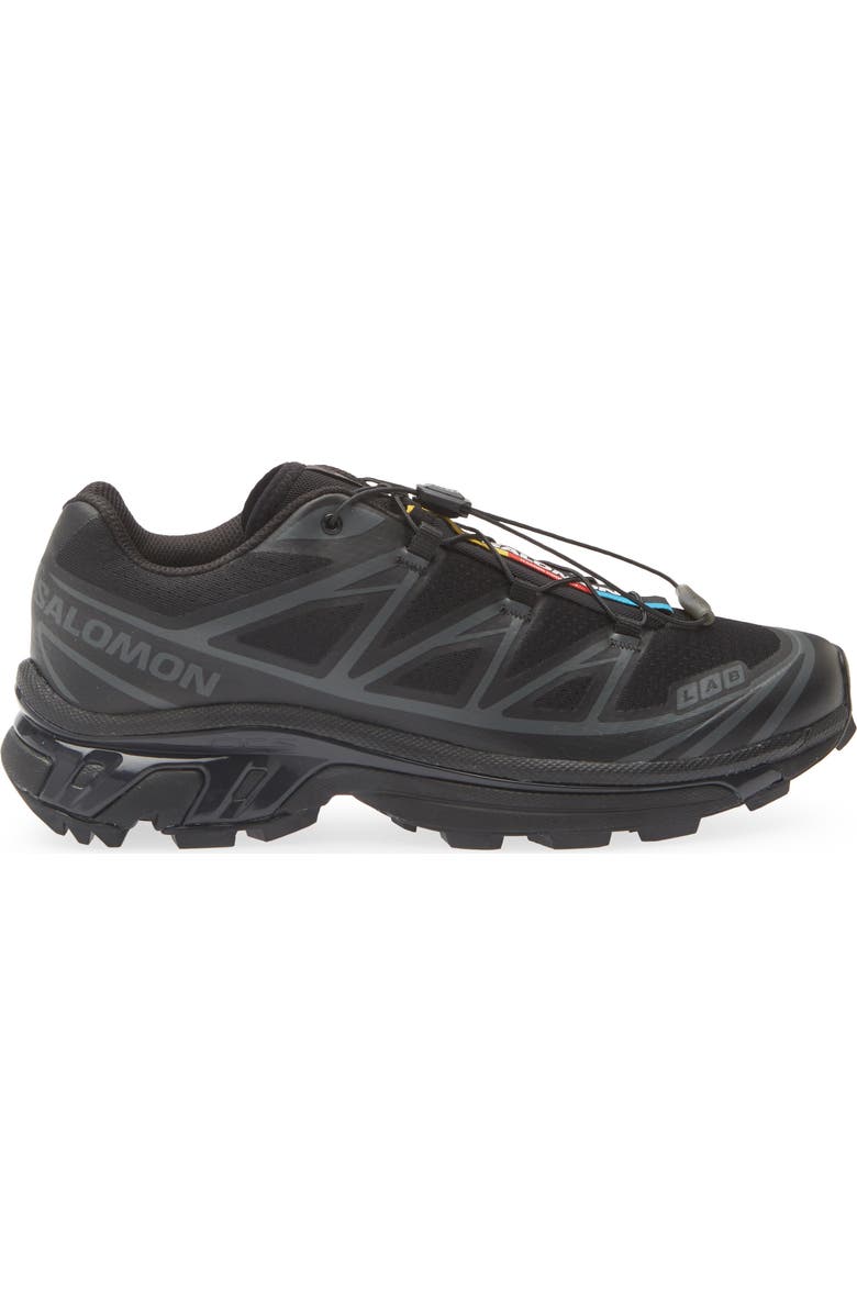 Salomon XT-6 Sneaker, Alternate, color, Black